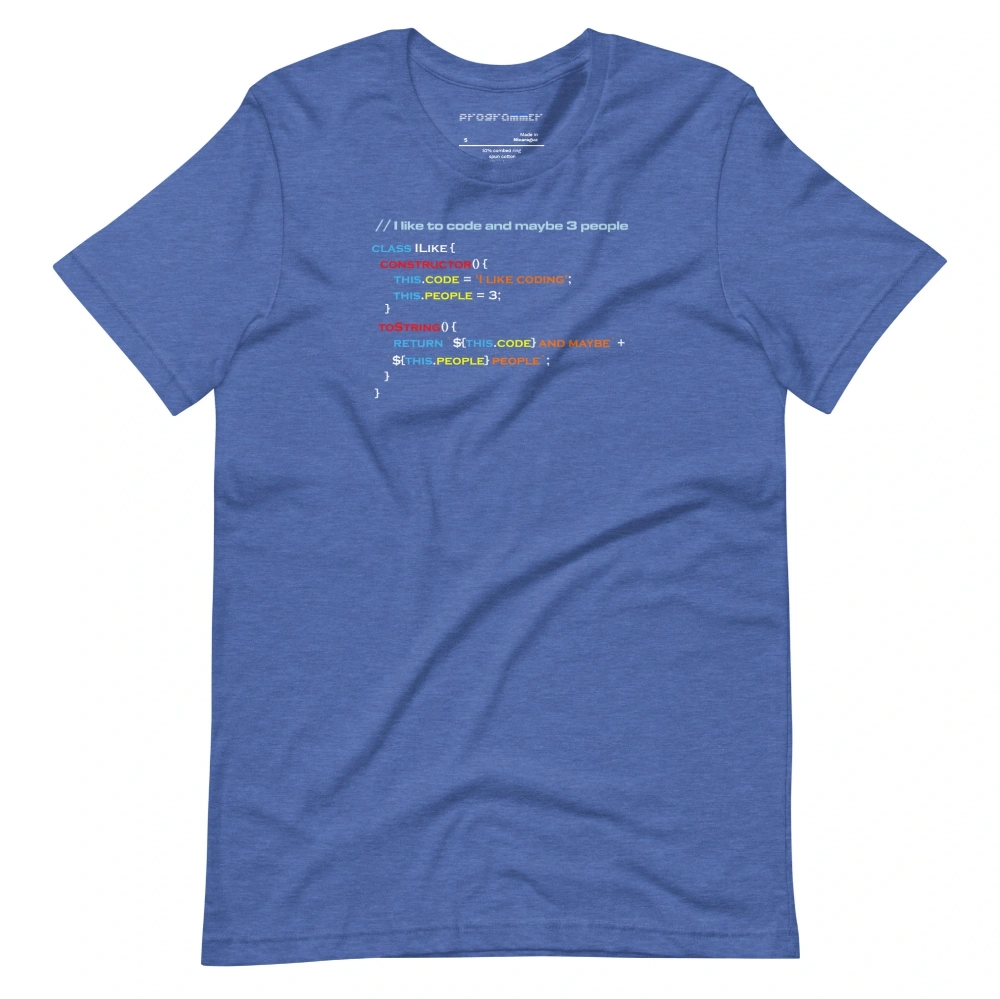 Picture of I Like To Code And Maybe Three People Tee