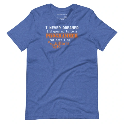 Picture of I Never Dreamed To Be A Programmer Shirt