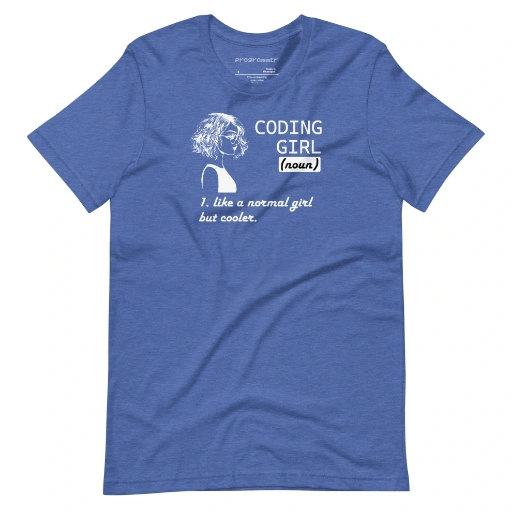 Picture of Cool Coding Girl Shirt
