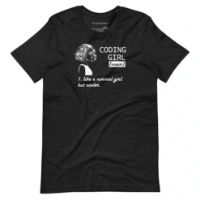 Picture of Cool Coding Girl Shirt