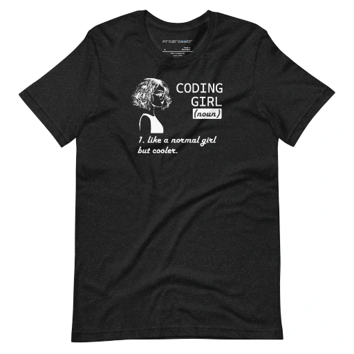 Picture of Cool Coding Girl Shirt