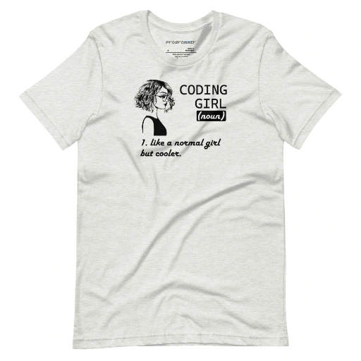 Picture of Cool Coding Girl Shirt