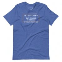 Picture of Introverted But Willing To Discuss Programming Shirt