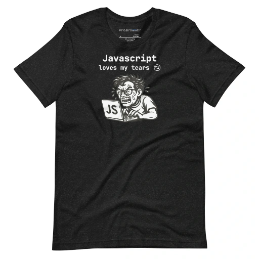 Picture of JavaScript Loves My Tears Shirt