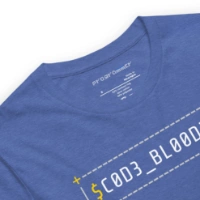 Picture of Code Blooded ASCII Terminal T-Shirt Shirt