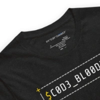 Picture of Code Blooded ASCII Terminal T-Shirt Shirt