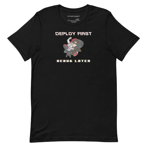 Picture of Debug Later Shirt