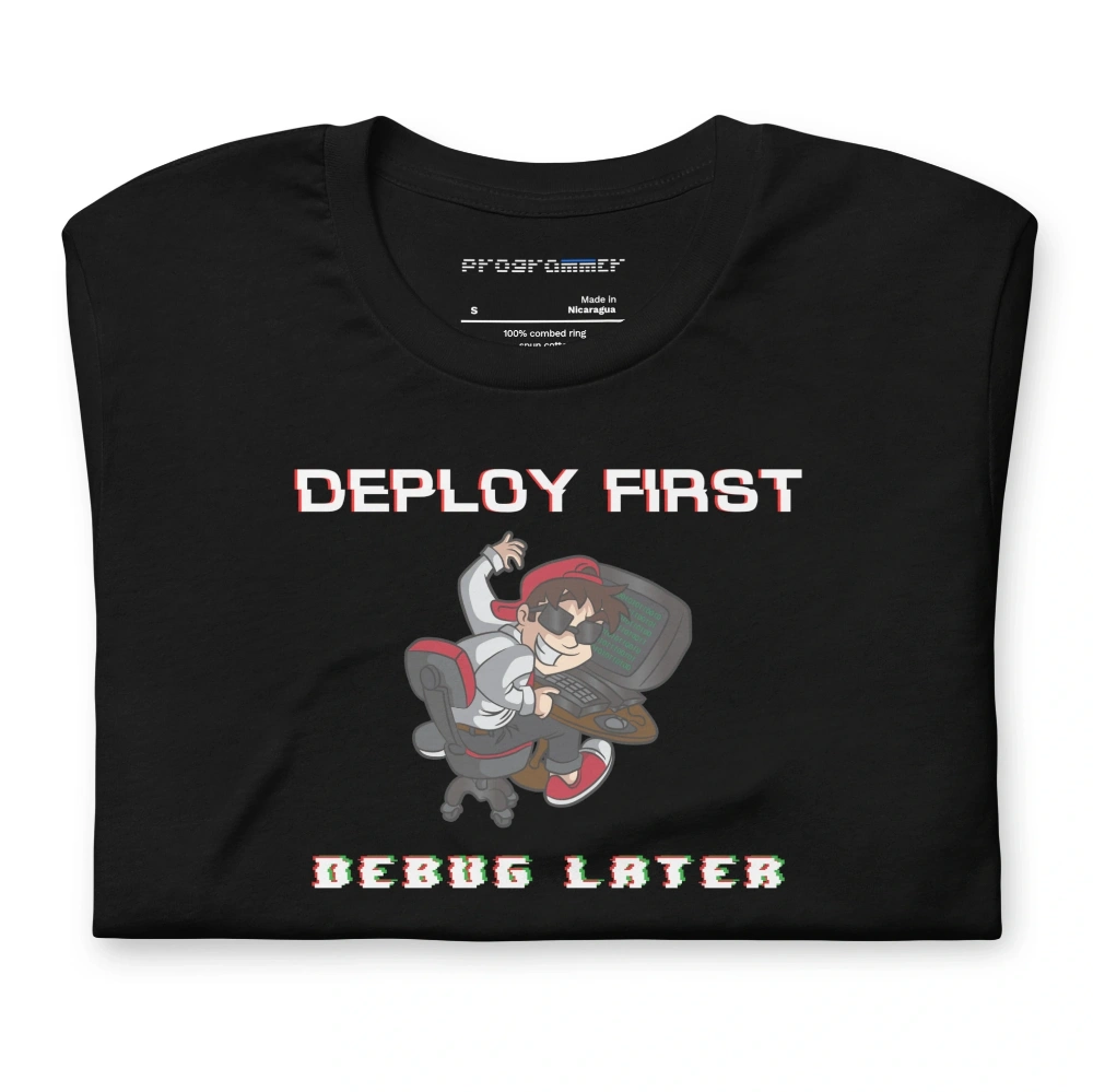 Picture of Debug Later Shirt