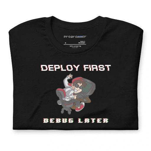 Picture of Debug Later Shirt