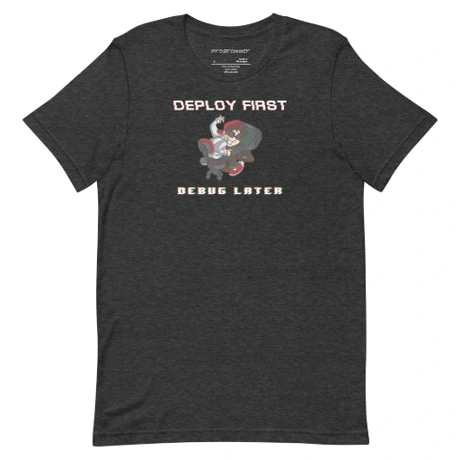 Picture of Debug Later Shirt