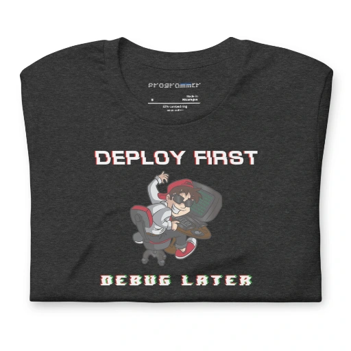 Picture of Debug Later Shirt