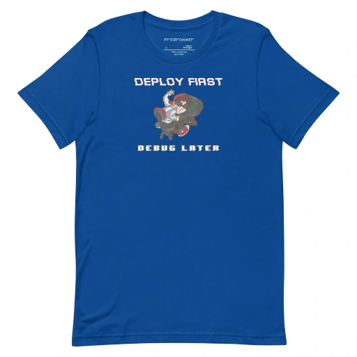 Picture of Debug Later Shirt