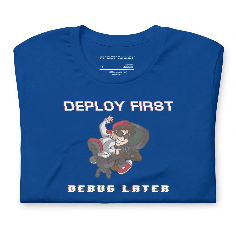 Picture of Debug Later Shirt