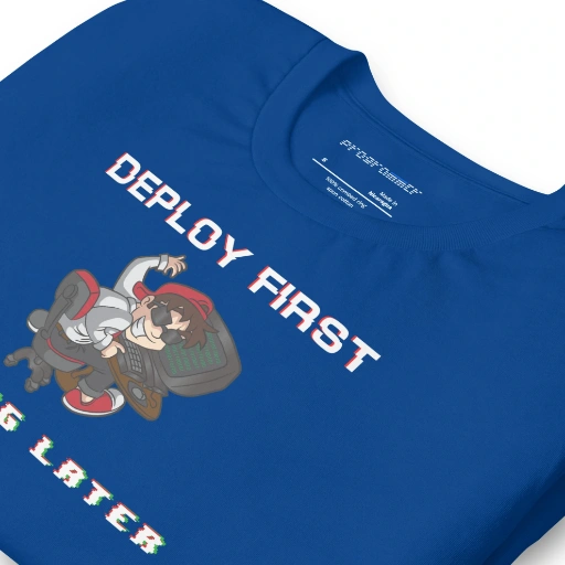 Picture of Debug Later Shirt