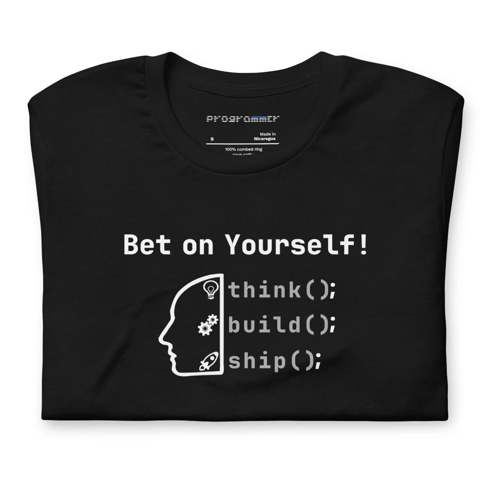 Picture of Bet on Yourself – Think. Build. Ship.
