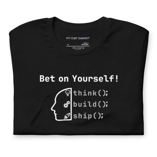 Picture of Bet on Yourself – Think. Build. Ship.