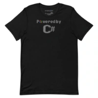 Picture of Powered By C-Sharp Shirt