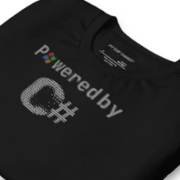 Picture of Powered By C-Sharp Shirt