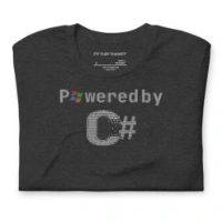 Picture of Powered By C-Sharp Shirt