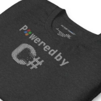 Picture of Powered By C-Sharp Shirt