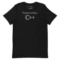 Picture of Powered By C++ Shirt