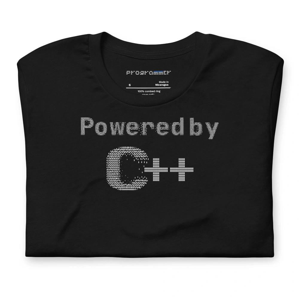 Picture of Powered By C++ Shirt