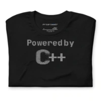 Picture of Powered By C++ Shirt