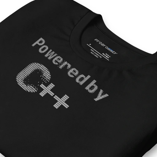 Picture of Powered By C++ Shirt