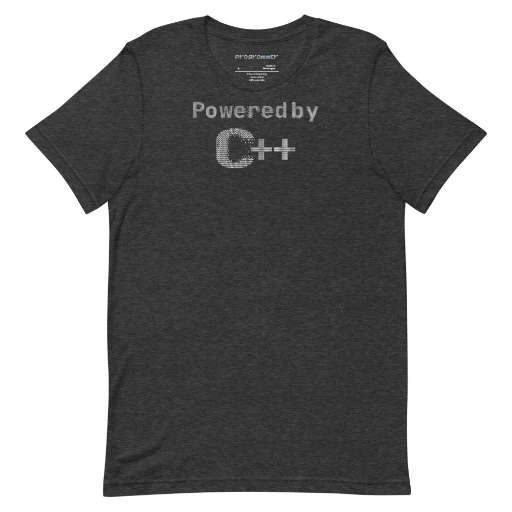 Picture of Powered By C++ Shirt