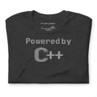 Picture of Powered By C++ Shirt