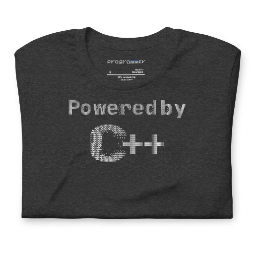 Picture of Powered By C++ Shirt