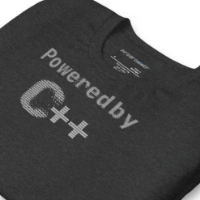 Picture of Powered By C++ Shirt