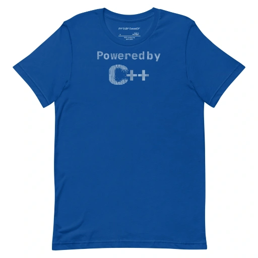 Picture of Powered By C++ Shirt