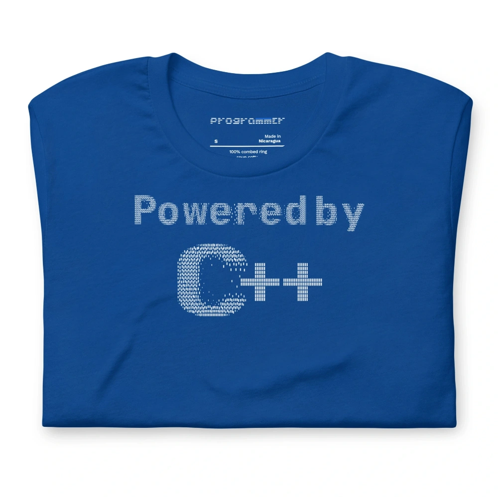 Picture of Powered By C++ Shirt