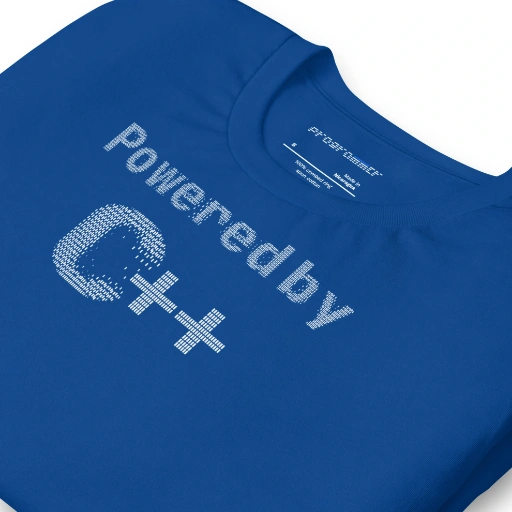 Picture of Powered By C++ Shirt