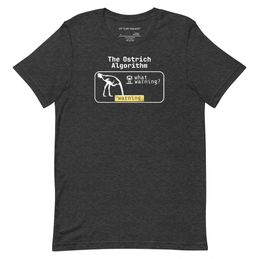 Picture of The Ostrich Algorithm Shirt