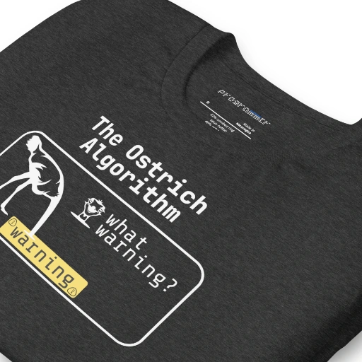 Picture of The Ostrich Algorithm Shirt