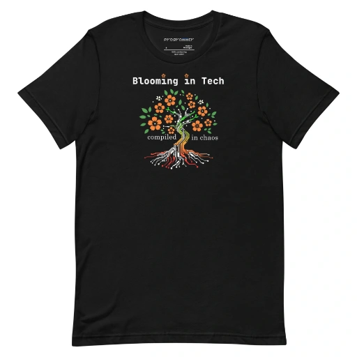 Picture of Blooming In Tech Shirt