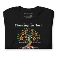 Picture of Blooming In Tech Shirt