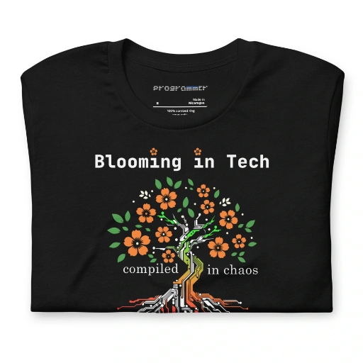 Picture of Blooming In Tech Shirt