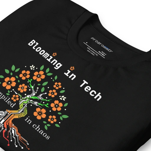 Picture of Blooming In Tech Shirt
