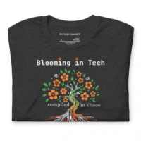 Picture of Blooming In Tech Shirt