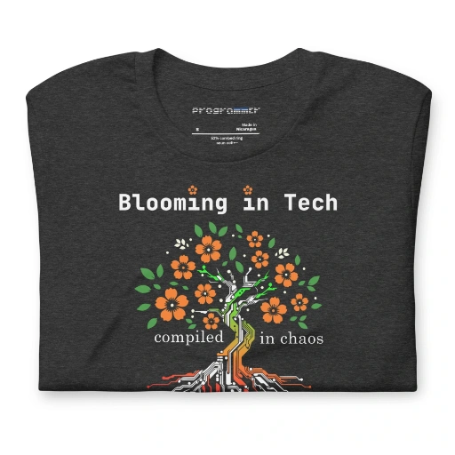 Picture of Blooming In Tech Shirt