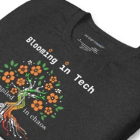 Picture of Blooming In Tech Shirt