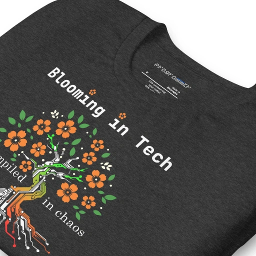 Picture of Blooming In Tech Shirt