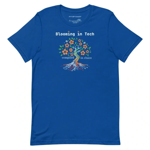 Picture of Blooming In Tech Shirt