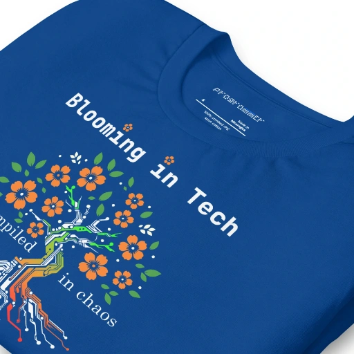 Picture of Blooming In Tech Shirt