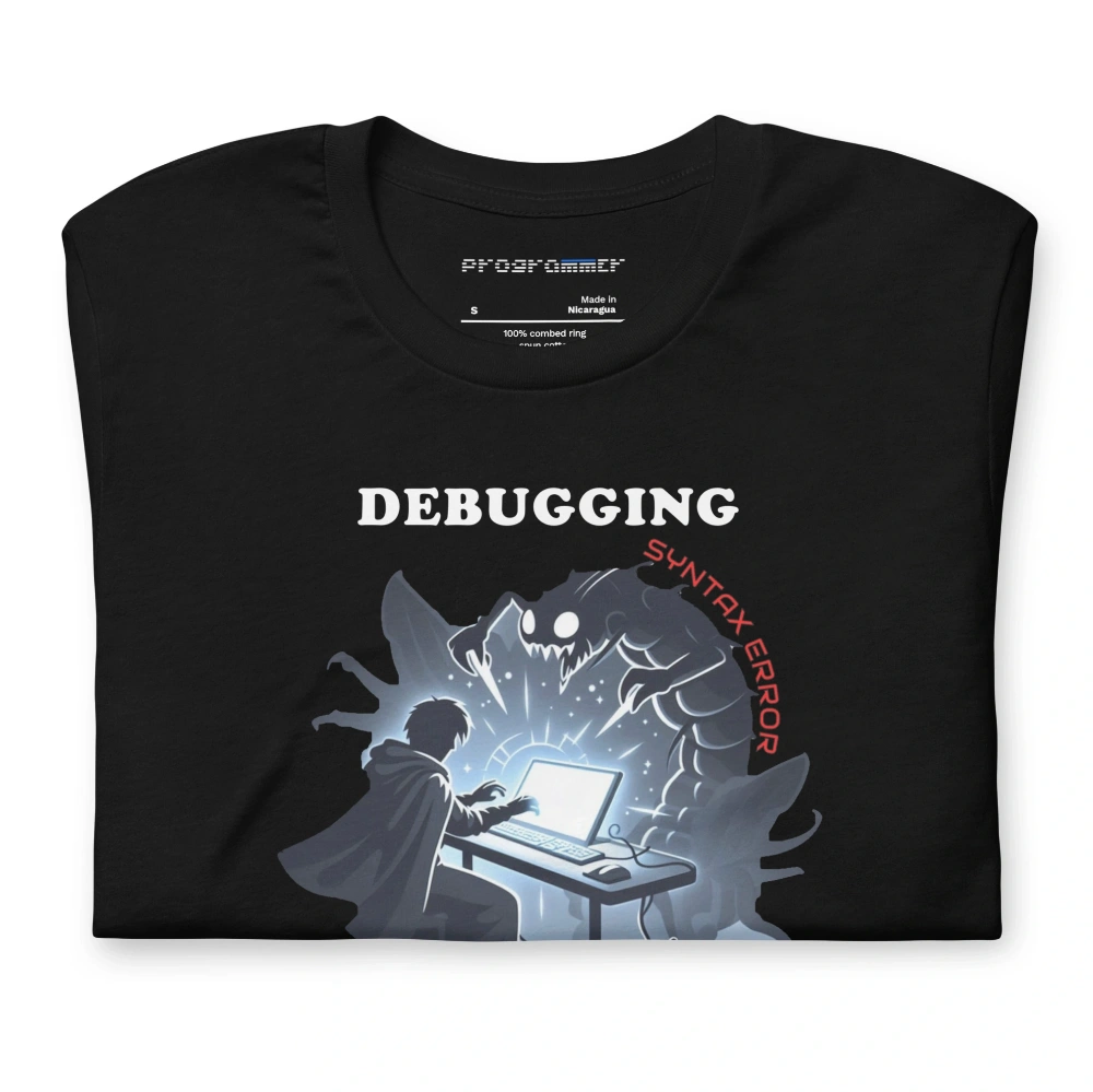 Picture of Debugging My Daily Dungeon Shirt