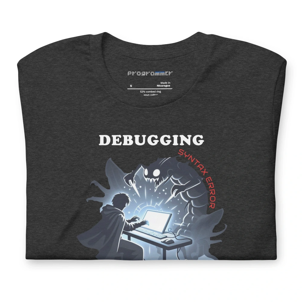Picture of Debugging My Daily Dungeon Shirt