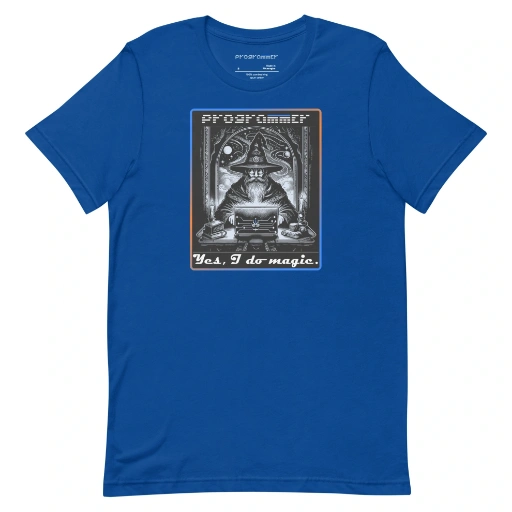 Picture of Wizard Programmer Shirt